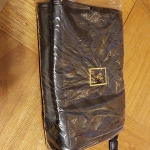 Younique black quilted makeup case